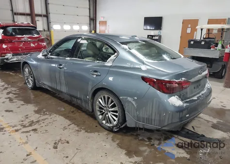 2018 Infiniti Q50 3.0T Luxe from USA, damaged, VIN JN1EV7AR3JM610257